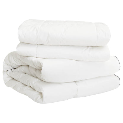 vidaXL Duvet 200 x 220 cm 100% Cotton White