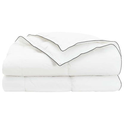 vidaXL Duvet 200 x 220 cm 100% Cotton White