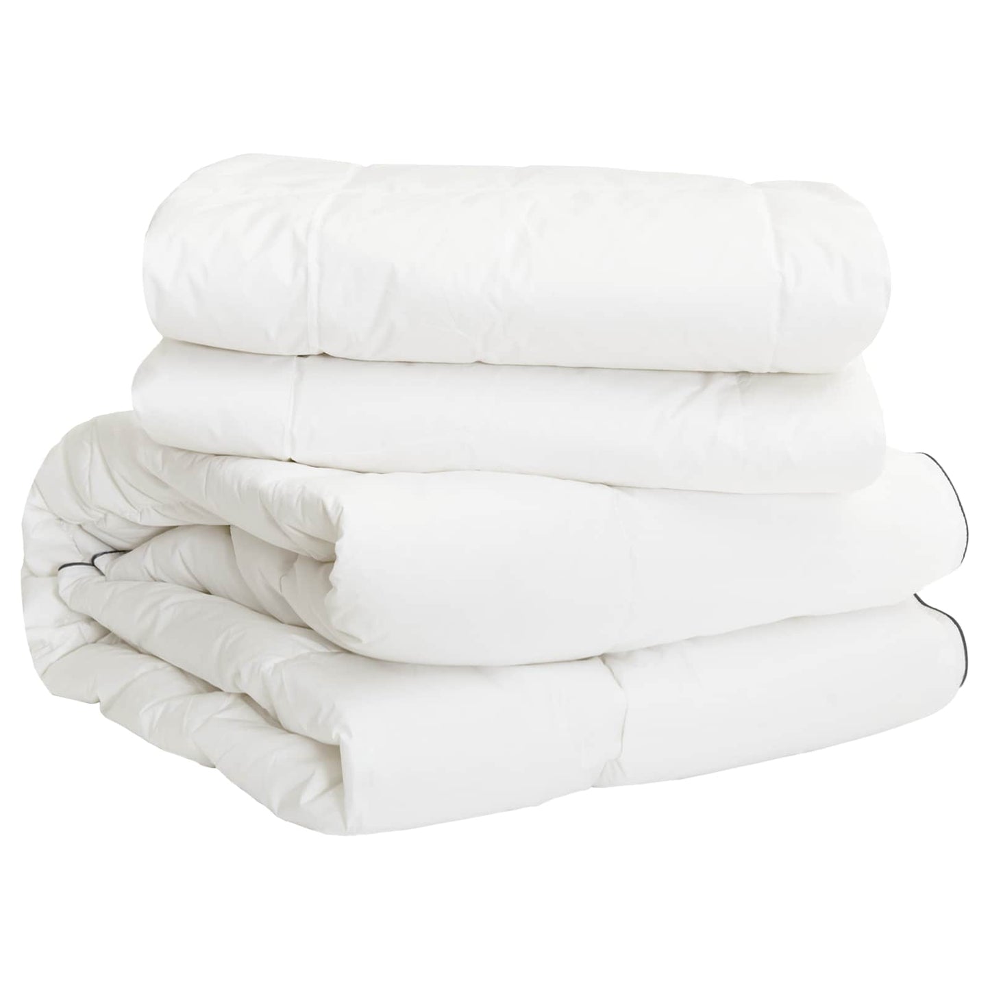 vidaXL Duvet 260 x 220 cm 100% Cotton White