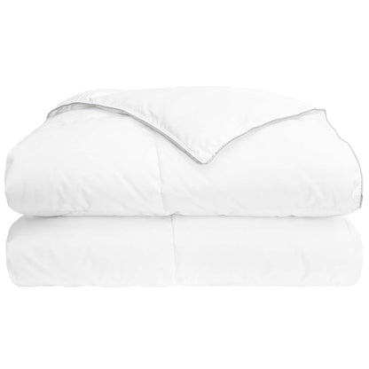 vidaXL Summer Duvet 200 x 240 cm Summer 150 gsm Bamboo Fiber White