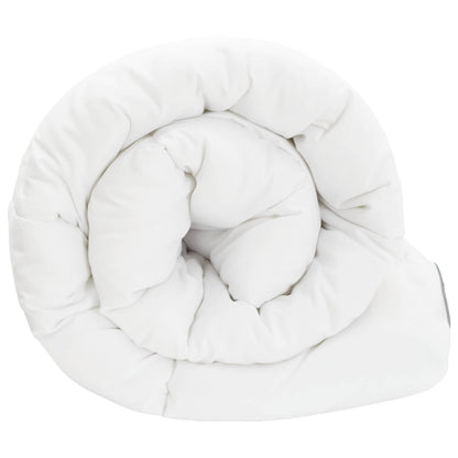 vidaXL Summer Duvet 200 x 220 cm Summer 150 gsm Bamboo Fiber White