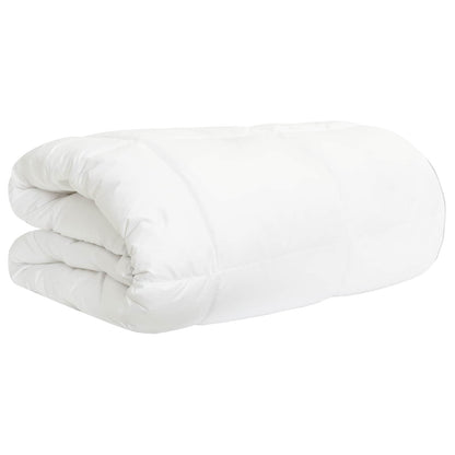 vidaXL Summer Duvet 260 x 220 cm Summer 150 gsm Bamboo Fiber White