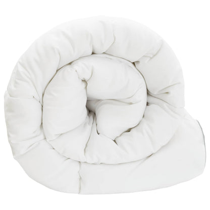 vidaXL Winter Duvet White 135 x 220 cm Bamboo