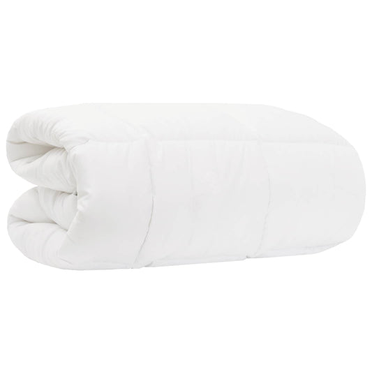 vidaXL Winter Duvet White 140 x 220 cm Bamboo