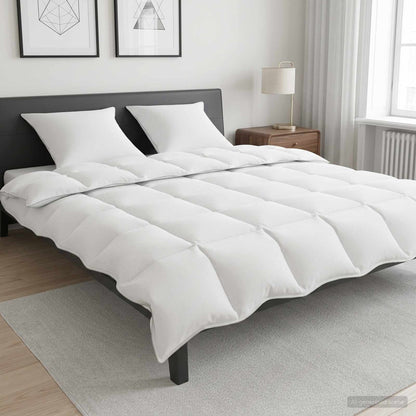 vidaXL Winter Duvet White 200 x 220 cm Bamboo