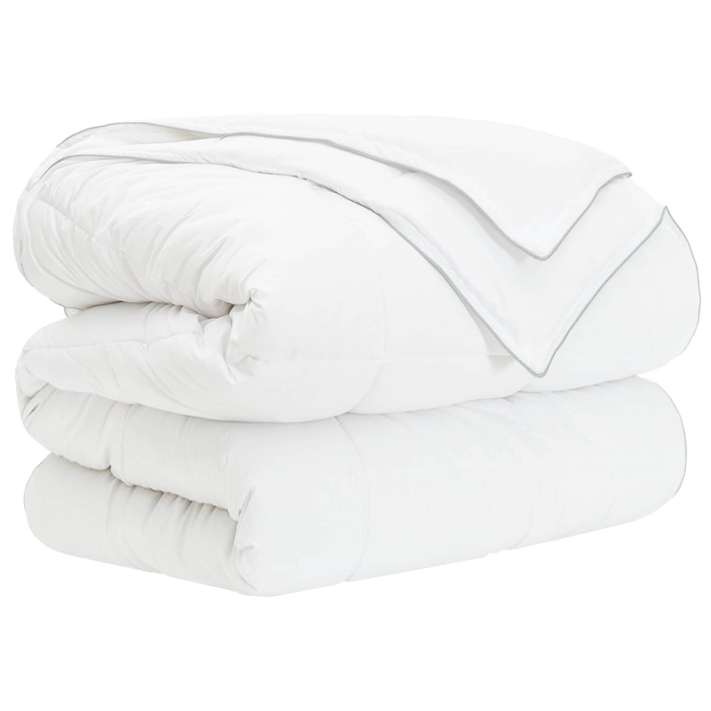 vidaXL Full Year Duvet White 155 x 220 cm Bamboo Fiber