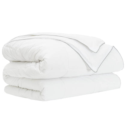 vidaXL Full Year Duvet White 240 x 220 cm Bamboo Fiber