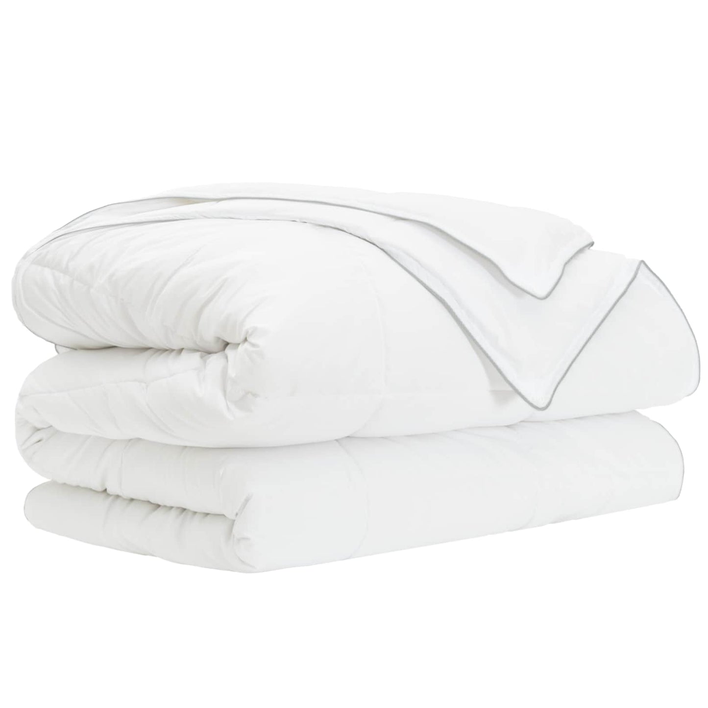 vidaXL Full Year Duvet White 260 x 220 cm Bamboo Fiber