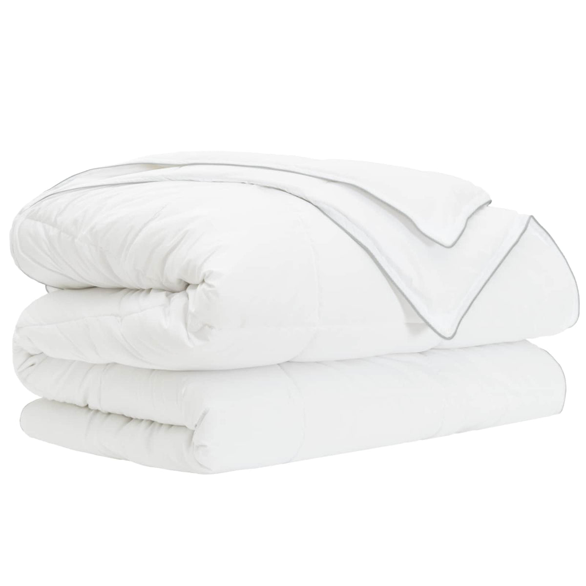 vidaXL Full Year Duvet White 260 x 240 cm Bamboo Fiber