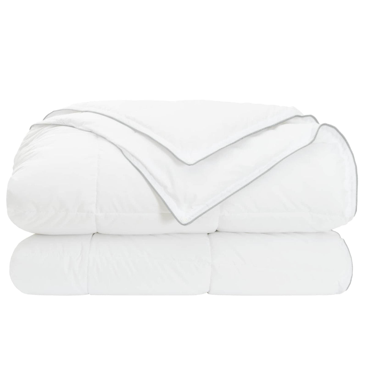 vidaXL Full Year Duvet White 260 x 240 cm Bamboo Fiber