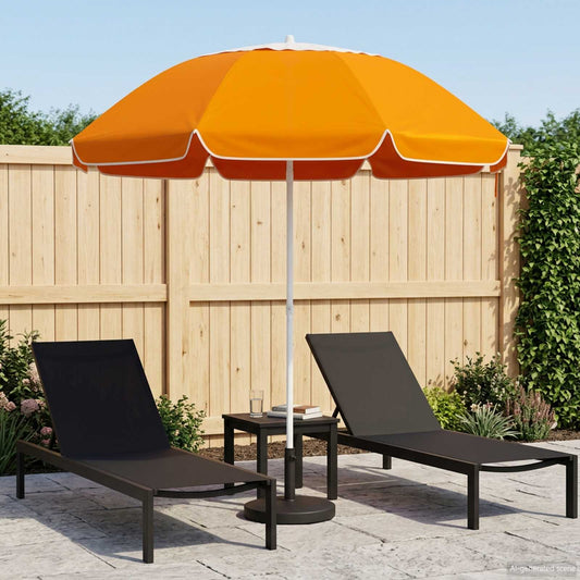 vidaXL Garden Parasol 160 cm 170T Polyester Orange