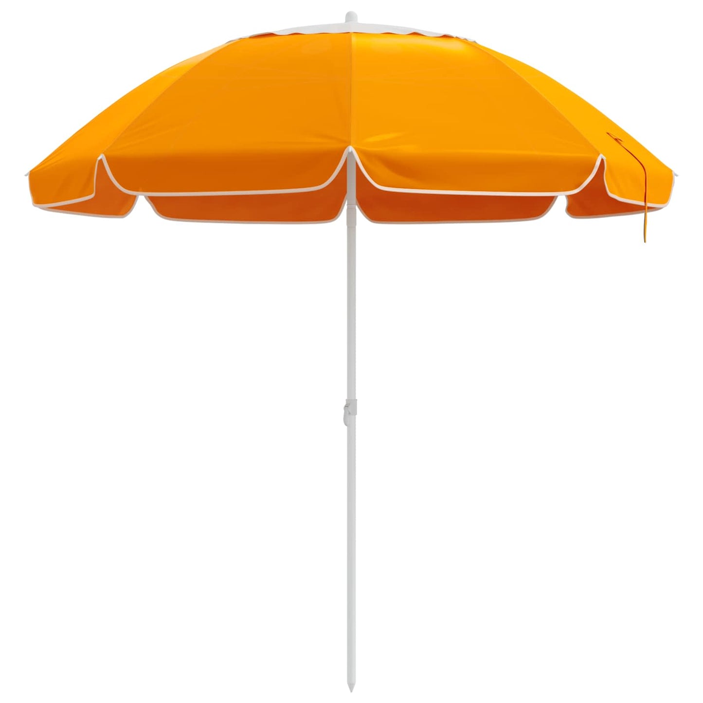 vidaXL Garden Parasol 207 cm 170T Polyester Orange