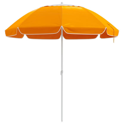 vidaXL Garden Parasol 207 cm 170T Polyester Orange