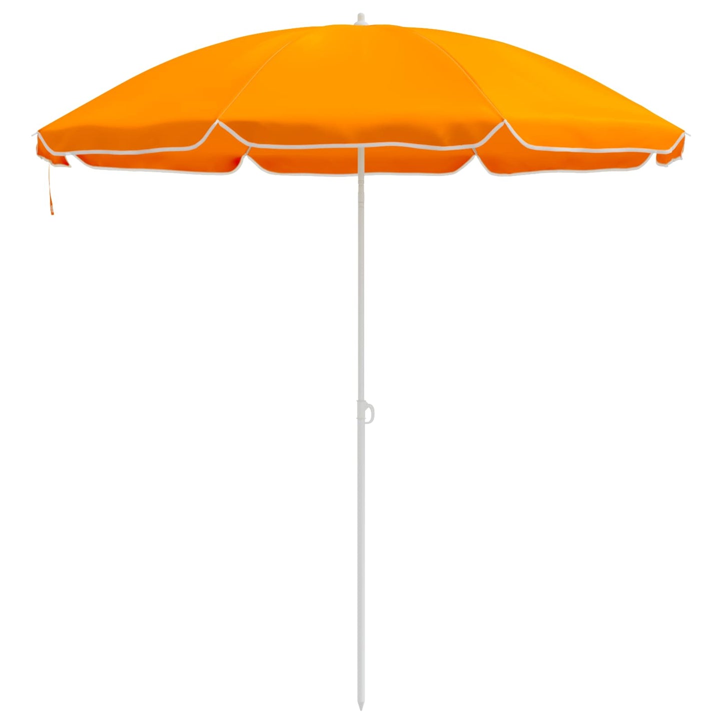 vidaXL Garden Parasol 207 cm 170T Polyester Orange