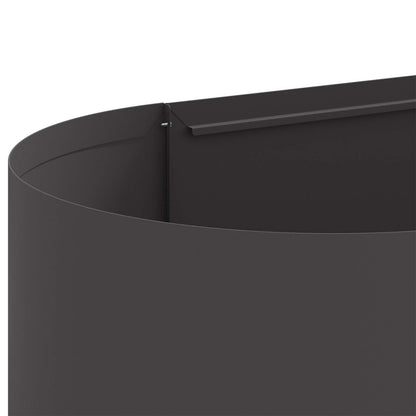 vidaXL Raised Garden Bed Black 120 x 40 x 40 cm Steel