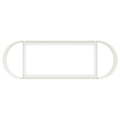 vidaXL Raised Garden Bed White 120 x 40x 40 cm