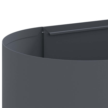 vidaXL Raised Garden Bed Anthracite 120 x 40x 40 cm