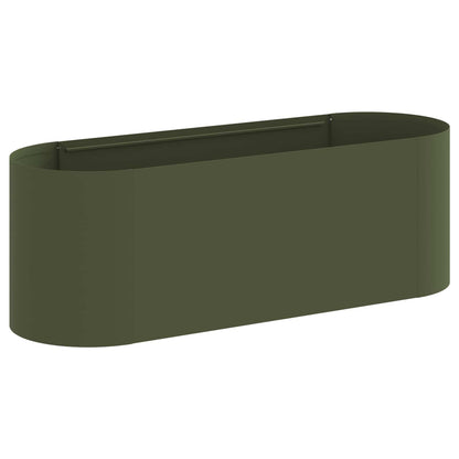 vidaXL Raised Garden Bed Olive Green 120 x 40x 40 cm