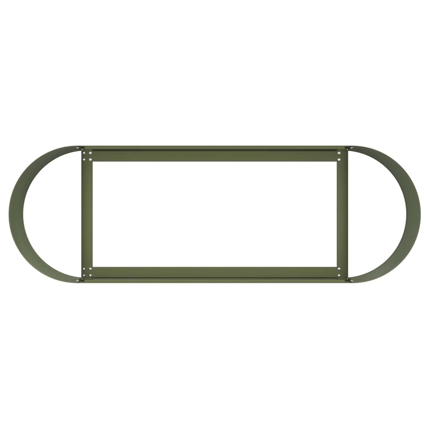 vidaXL Raised Garden Bed Olive Green 120 x 40x 40 cm