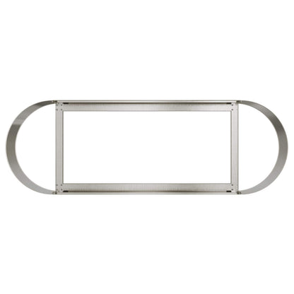 vidaXL Raised Garden Bed Stainless Steel 120 x 40x 40 cm