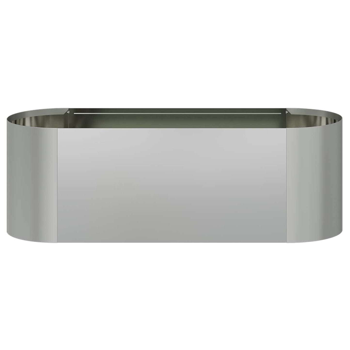 vidaXL Raised Garden Bed Galvanised Steel 120 x 40x 40 cm