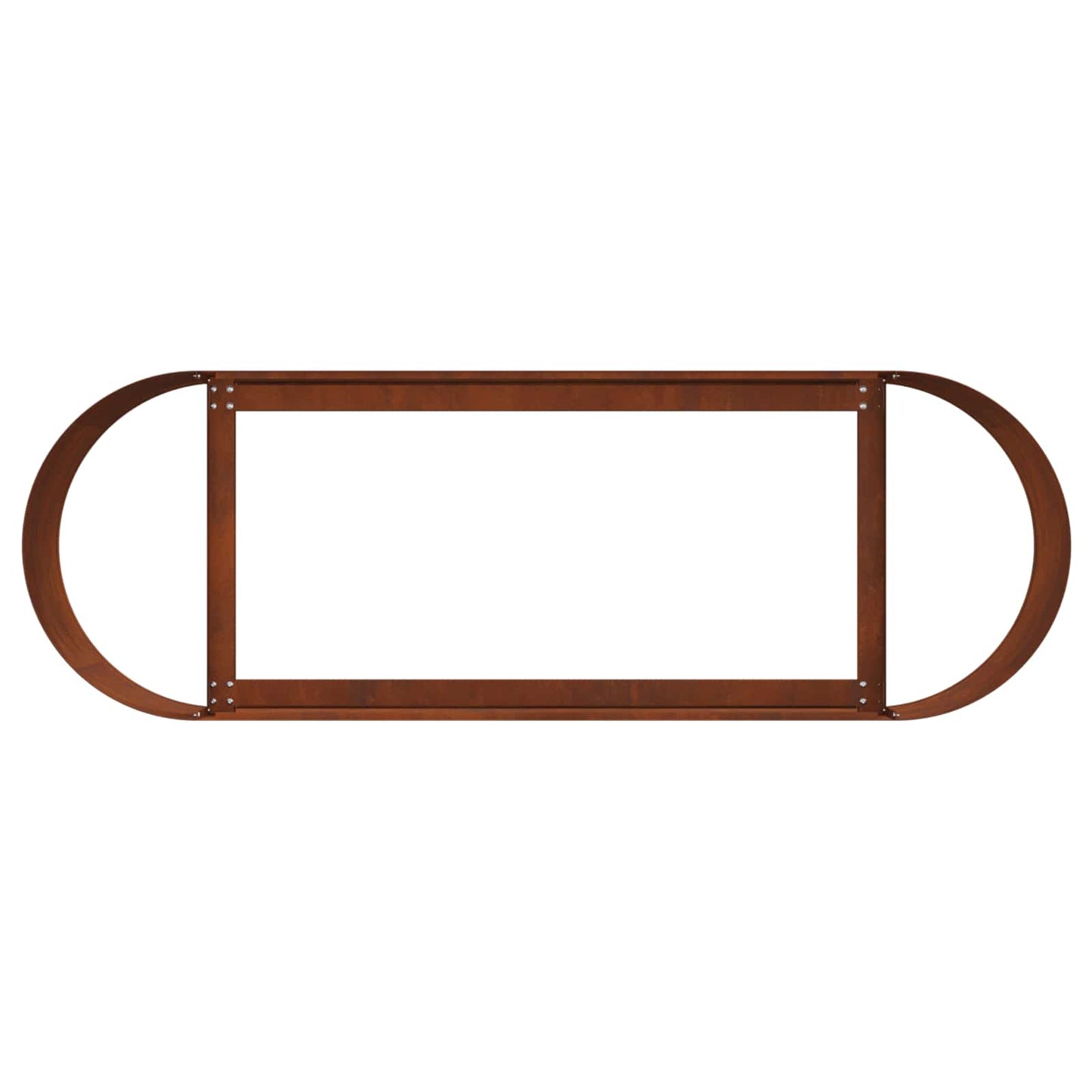 vidaXL Raised Garden Bed Weathering Steel 120 x 40x 40 cm