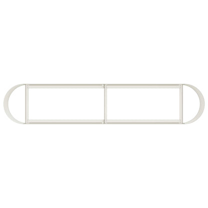 vidaXL Raised Garden Bed White 200 x 40x 40 cm