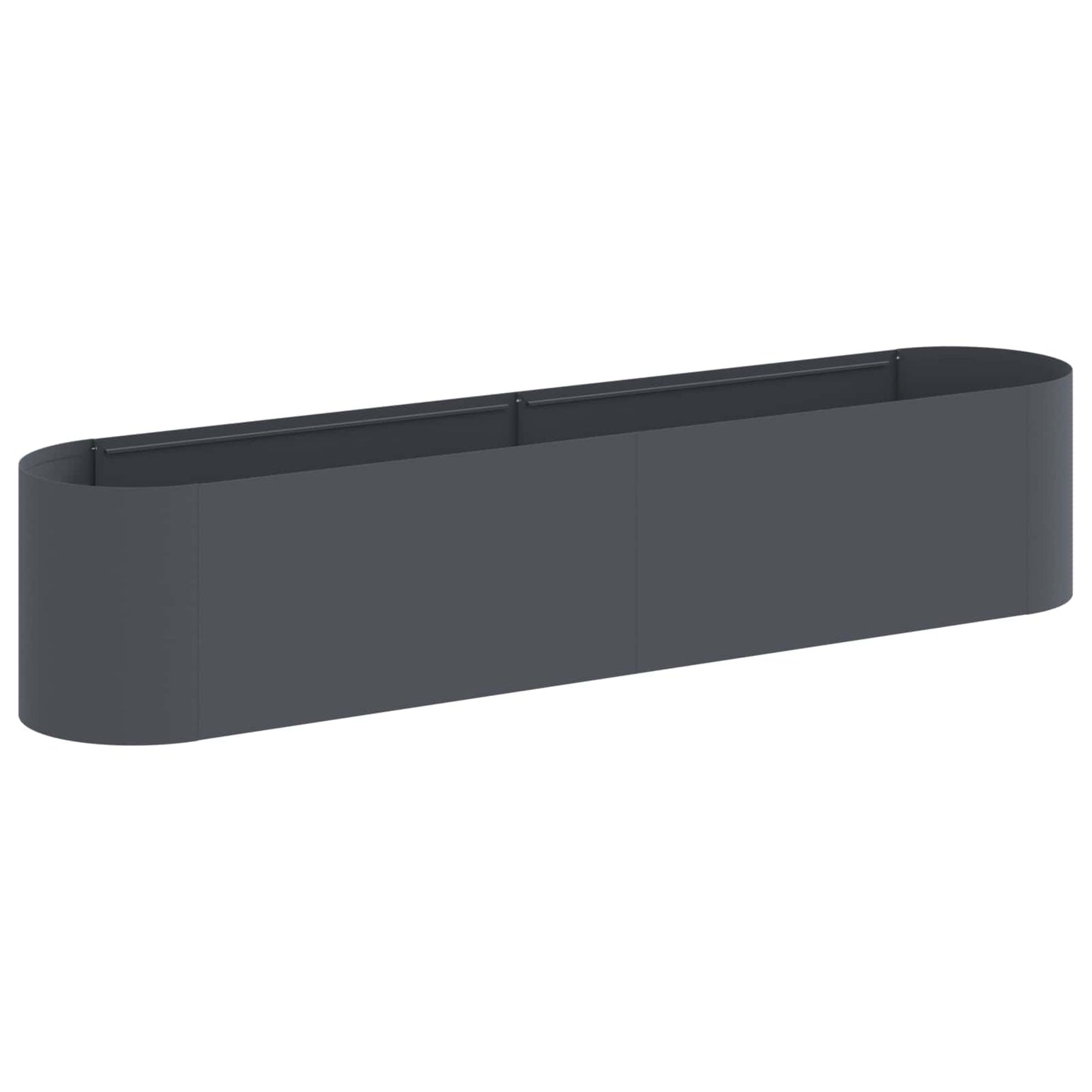 vidaXL Raised Garden Bed Anthracite 200 x 40x 40 cm