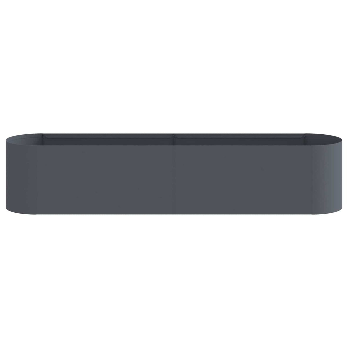 vidaXL Raised Garden Bed Anthracite 200 x 40x 40 cm