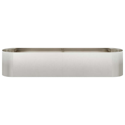 vidaXL Raised Garden Bed Stainless Steel 200 x 40x 40 cm