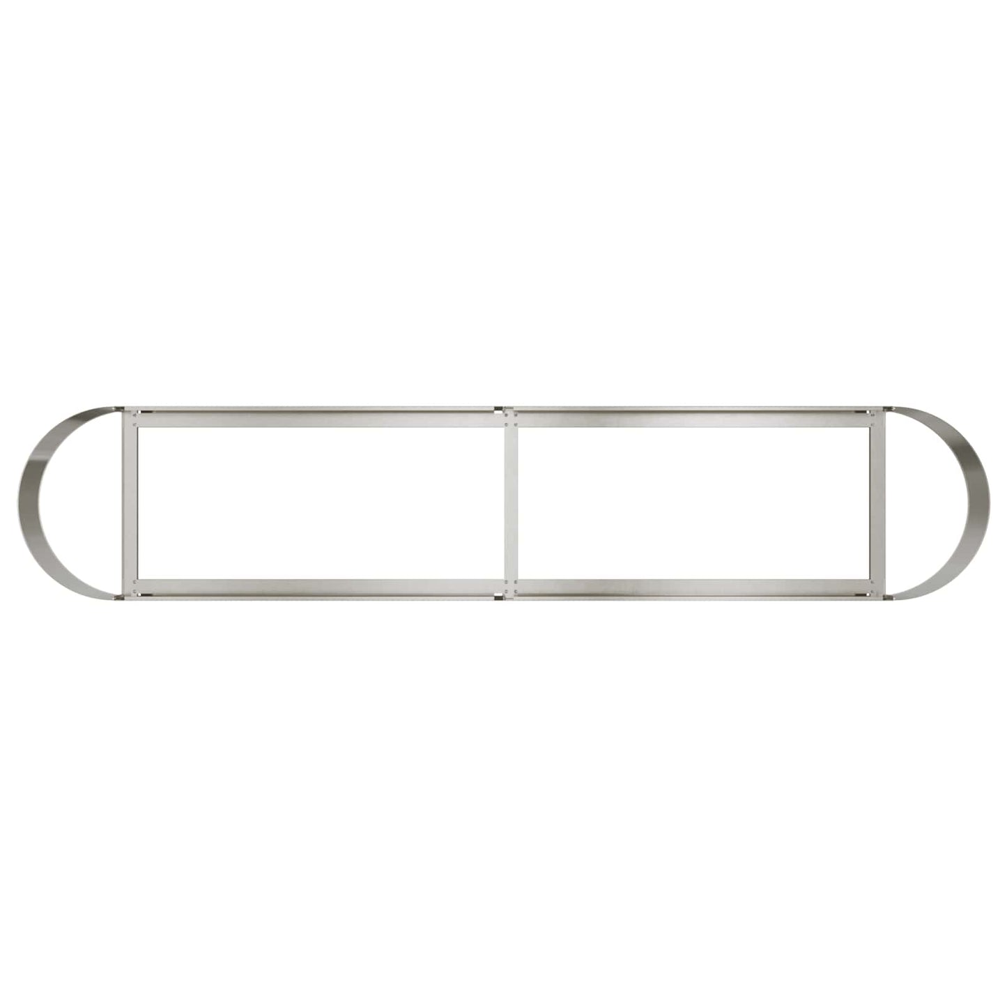 vidaXL Raised Garden Bed Stainless Steel 200 x 40x 40 cm