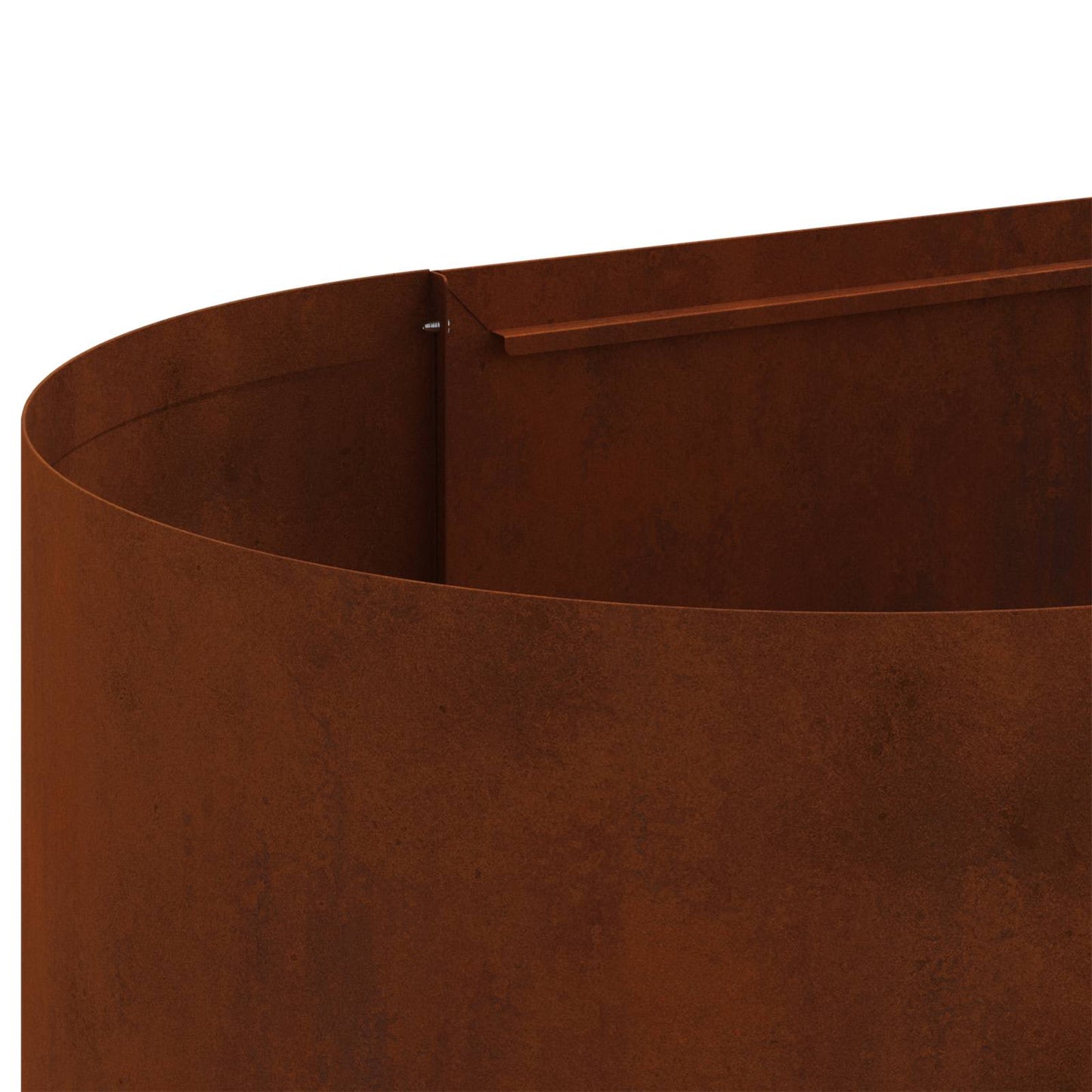 vidaXL Raised Garden Bed Weathering Steel 200 x 40x 40 cm