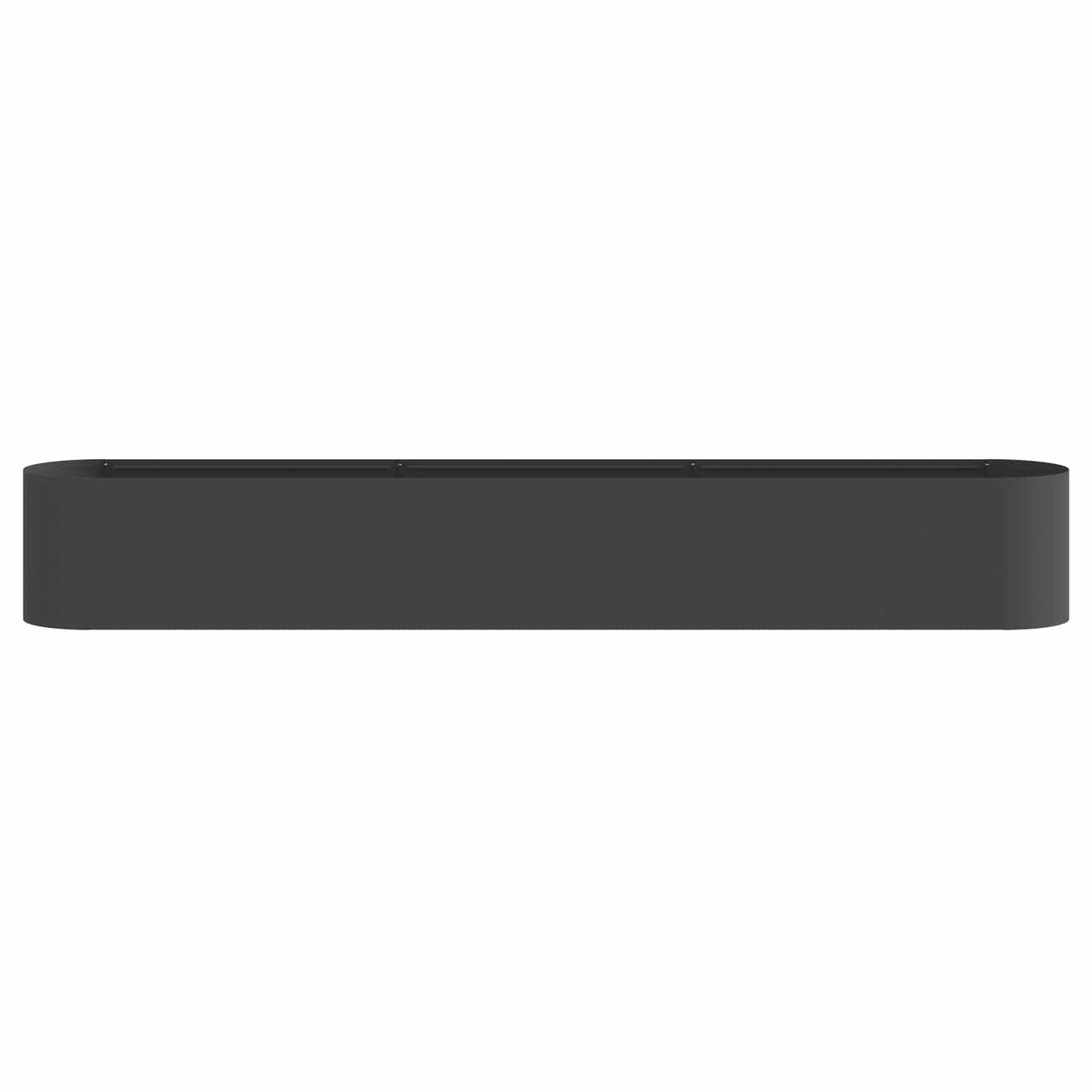 vidaXL Raised Garden Bed Black 280 x 40x 40 cm