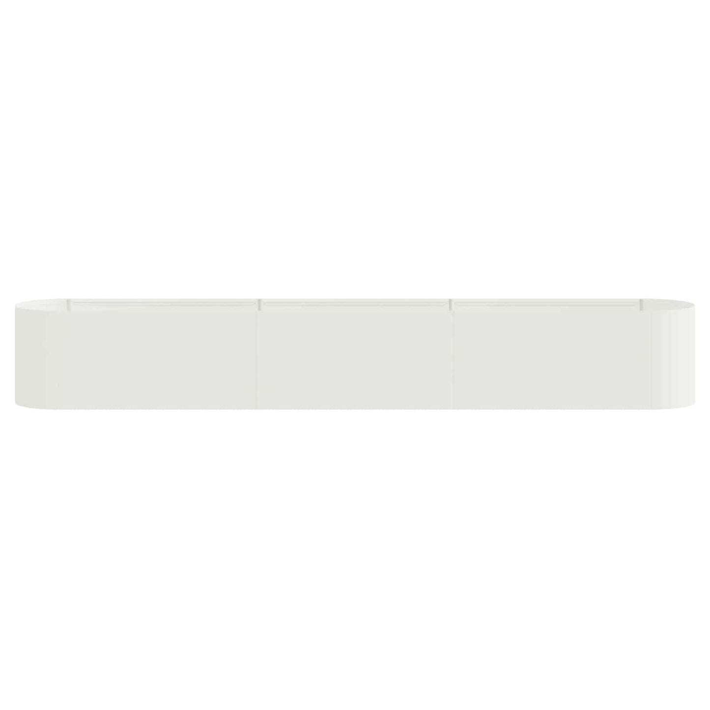 vidaXL Raised Garden Bed White 280 x 40x 40 cm