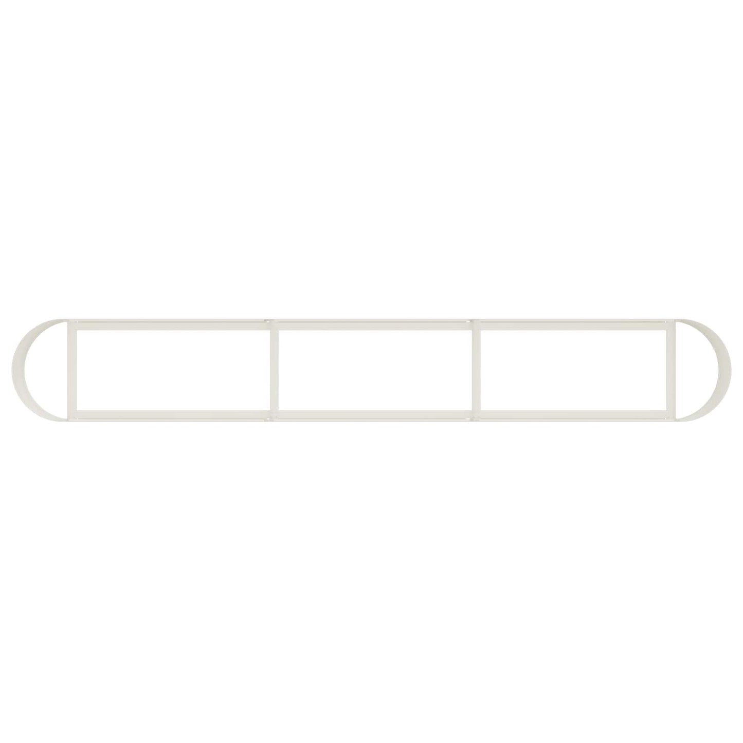 vidaXL Raised Garden Bed White 280 x 40x 40 cm
