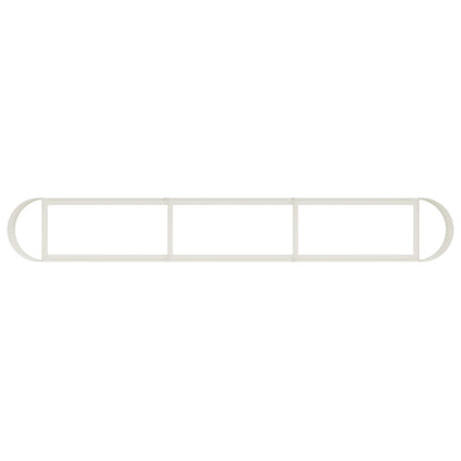 vidaXL Raised Garden Bed White 280 x 40x 40 cm