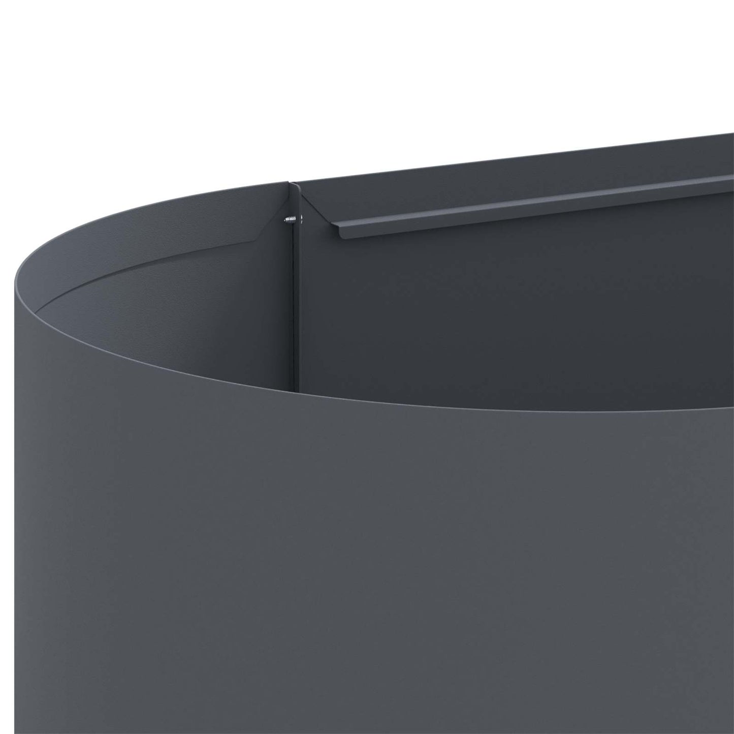 vidaXL Raised Garden Bed Anthracite 280 x 40x 40 cm