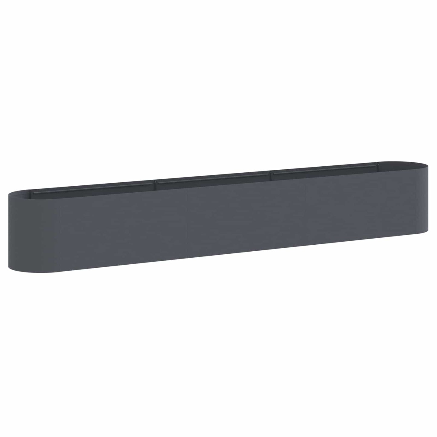 vidaXL Raised Garden Bed Anthracite 280 x 40x 40 cm