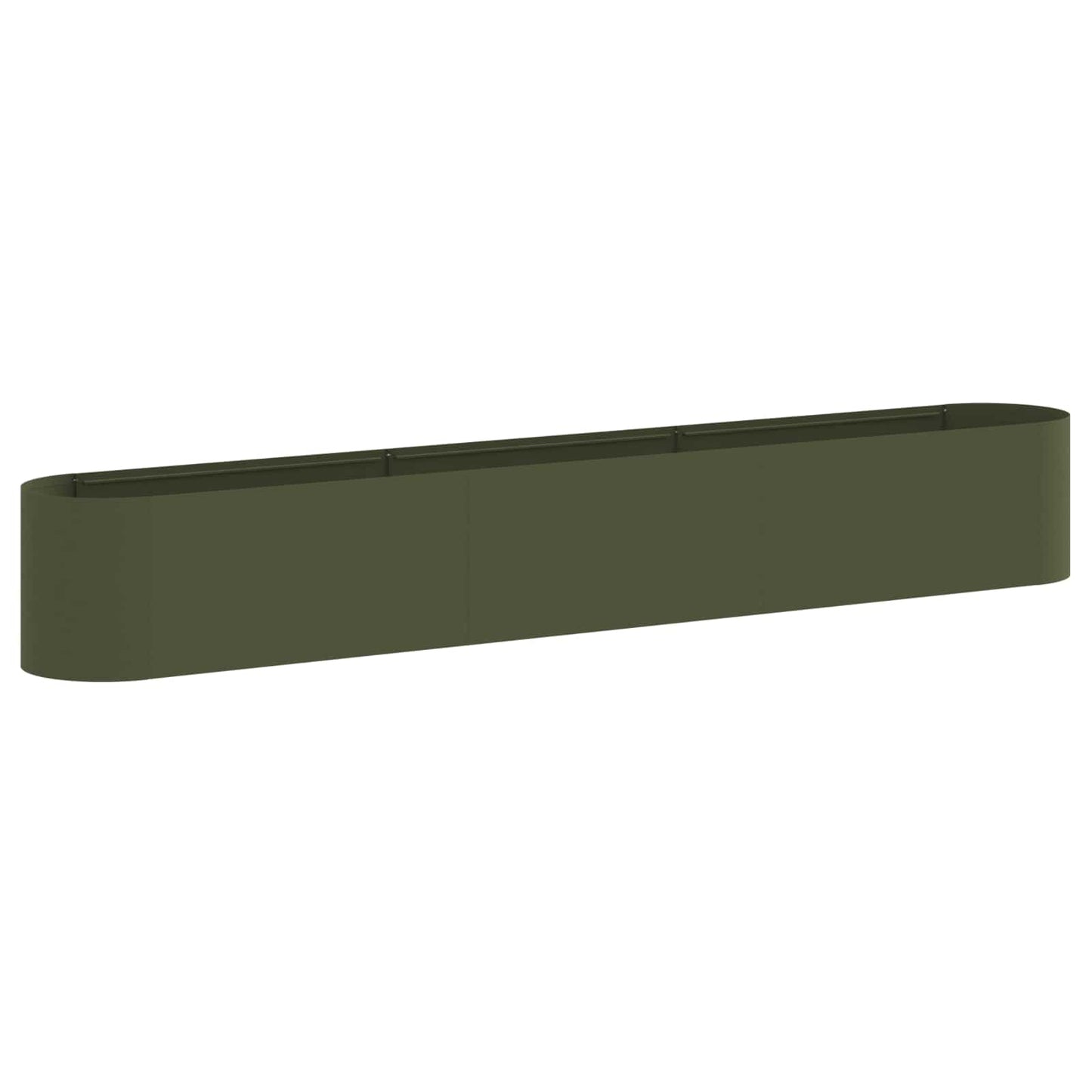 vidaXL Raised Garden Bed Olive Green 280 x 40x 40 cm