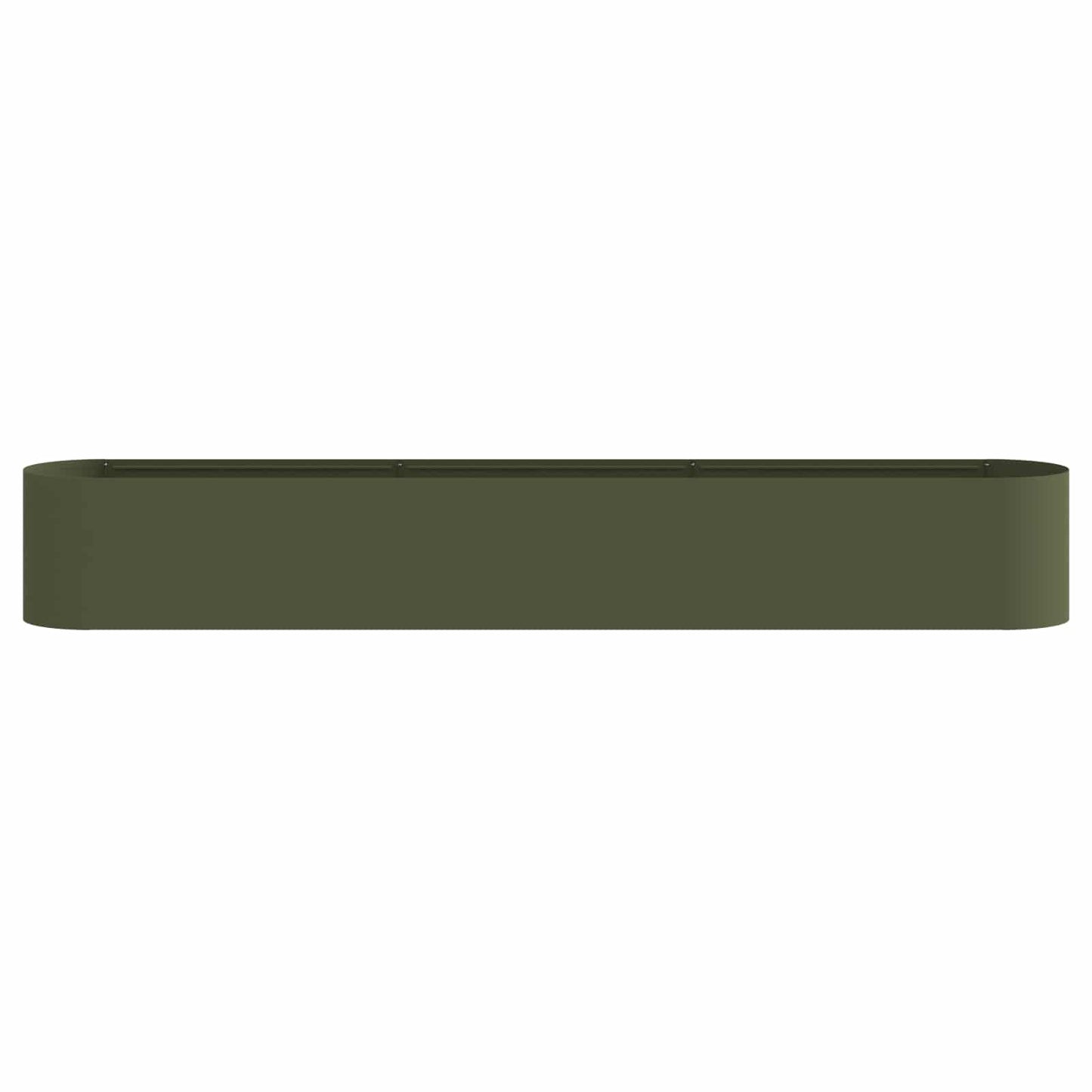 vidaXL Raised Garden Bed Olive Green 280 x 40x 40 cm