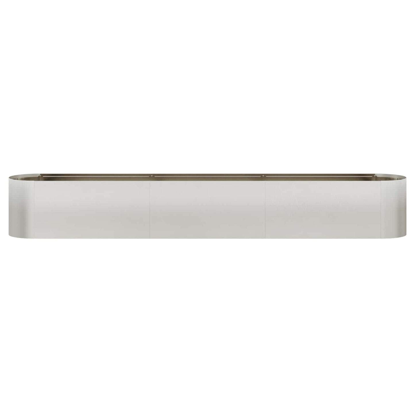 vidaXL Raised Garden Bed Stainless Steel 280 x 40x 40 cm