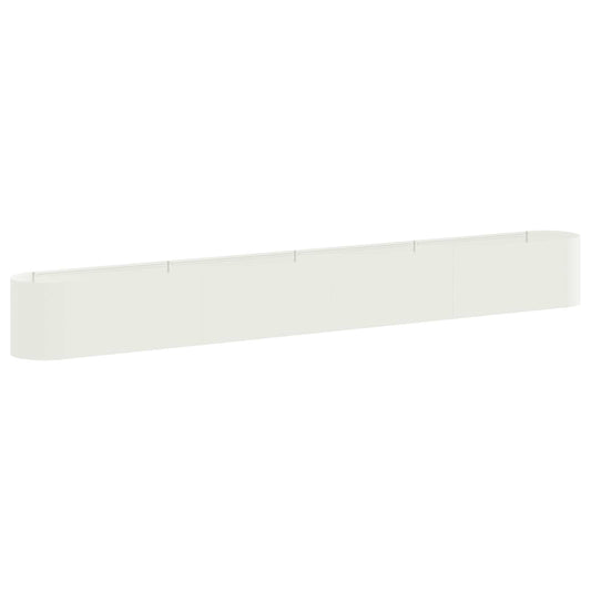 vidaXL Raised Garden Bed White 360 x 40x 40 cm