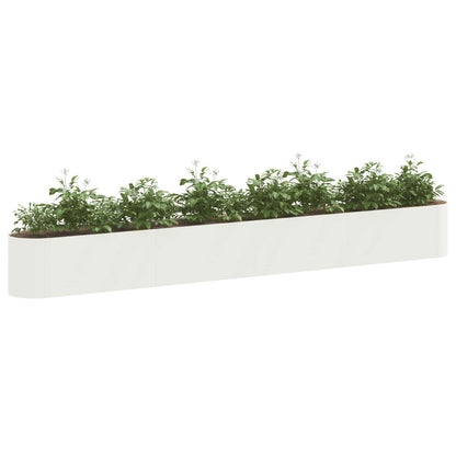 vidaXL Raised Garden Bed White 360 x 40x 40 cm