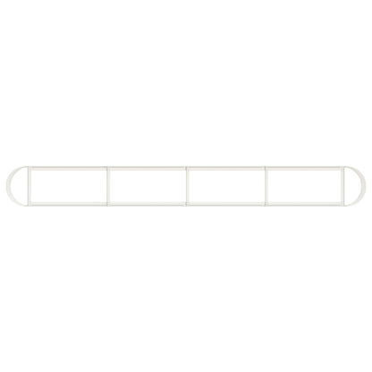 vidaXL Raised Garden Bed White 360 x 40x 40 cm