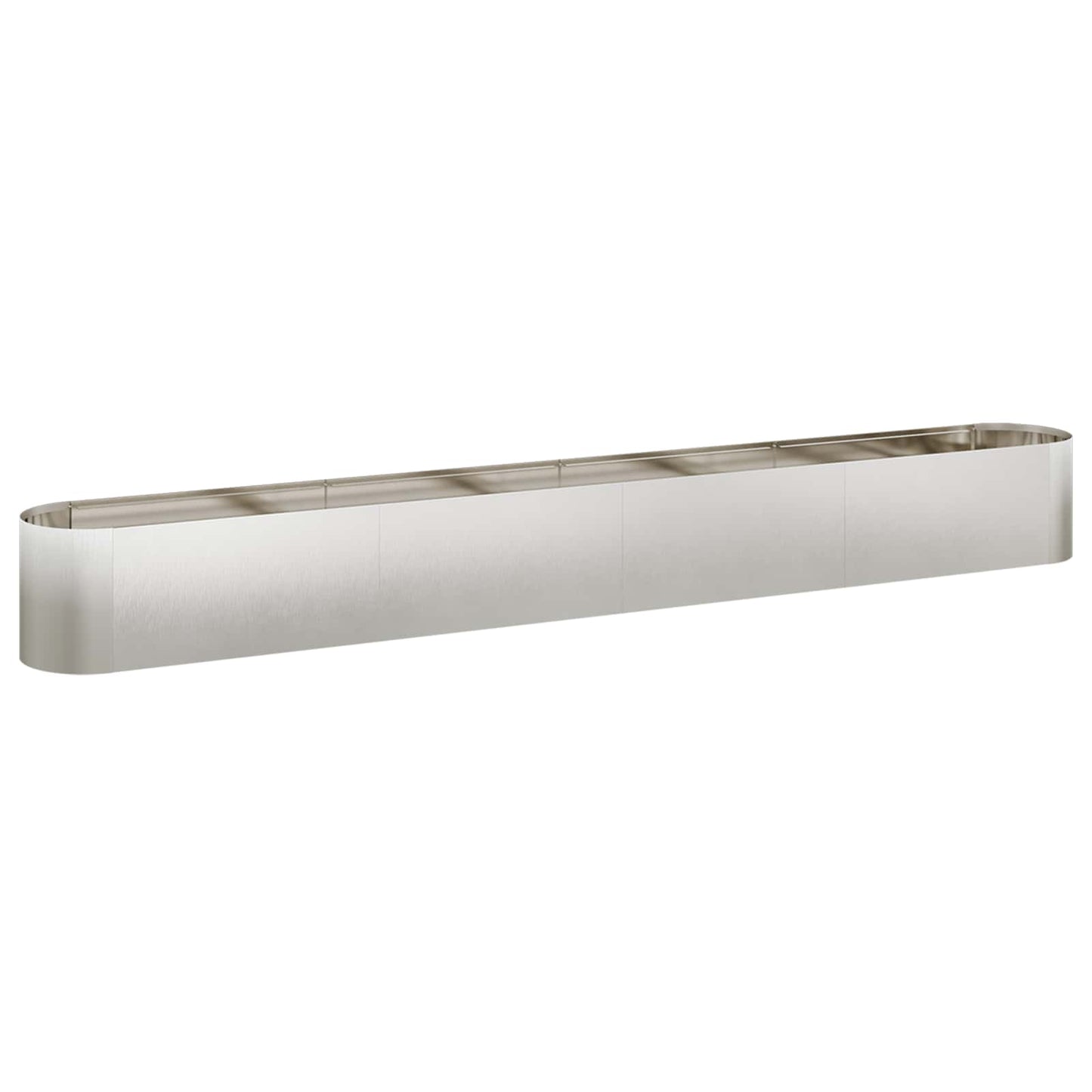 vidaXL Raised Garden Bed Stainless Steel 360 x 40x 40 cm