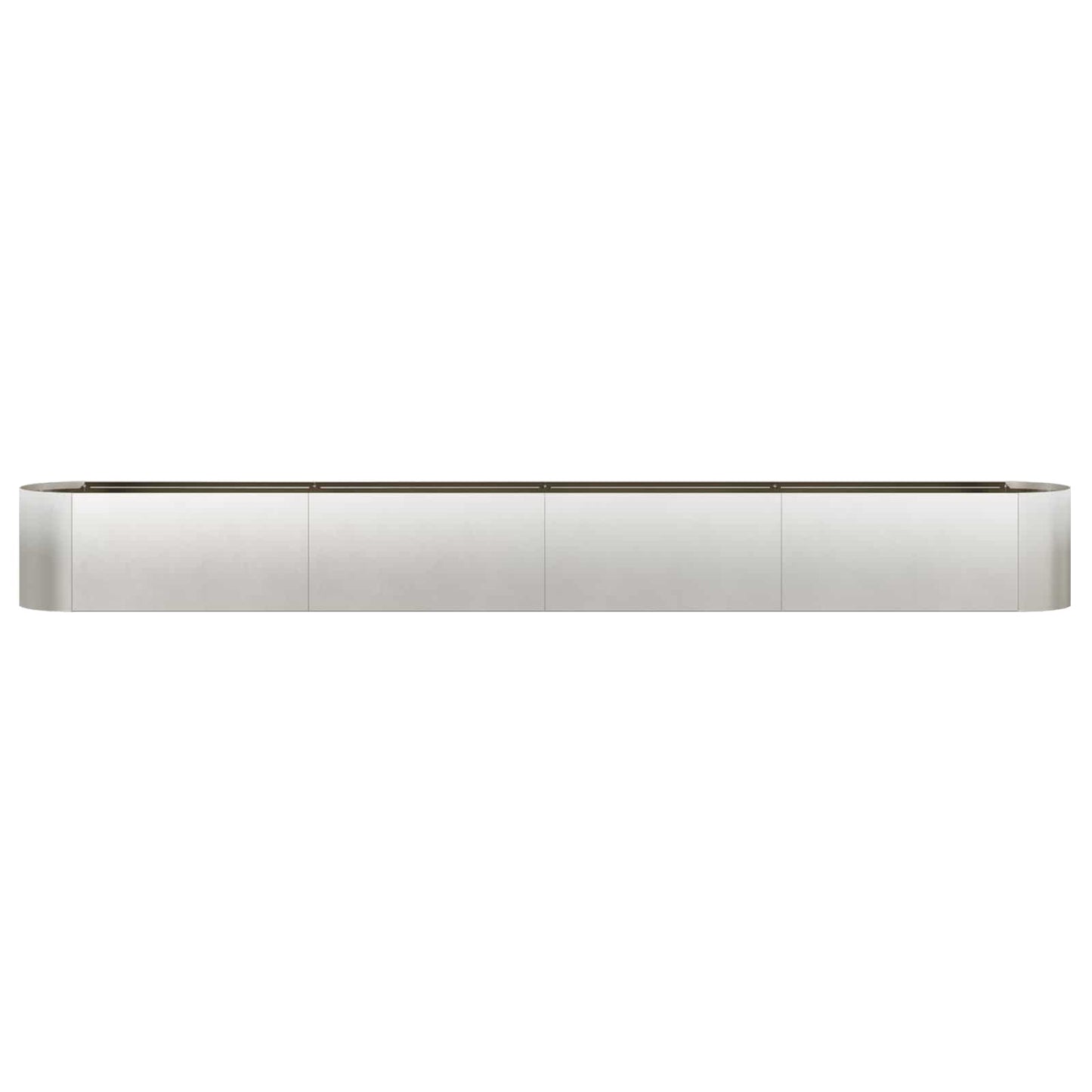 vidaXL Raised Garden Bed Stainless Steel 360 x 40x 40 cm