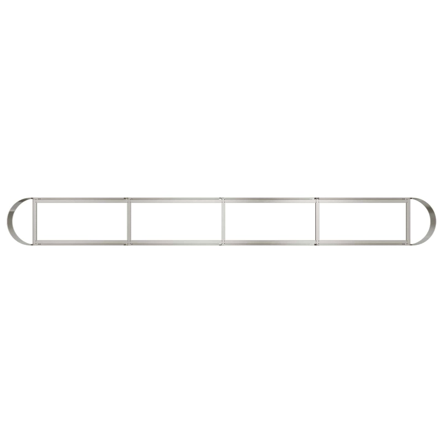 vidaXL Raised Garden Bed Stainless Steel 360 x 40x 40 cm