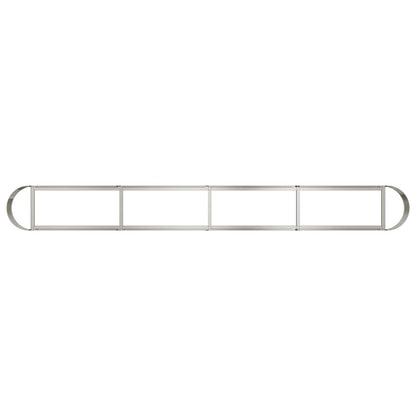 vidaXL Raised Garden Bed Stainless Steel 360 x 40x 40 cm