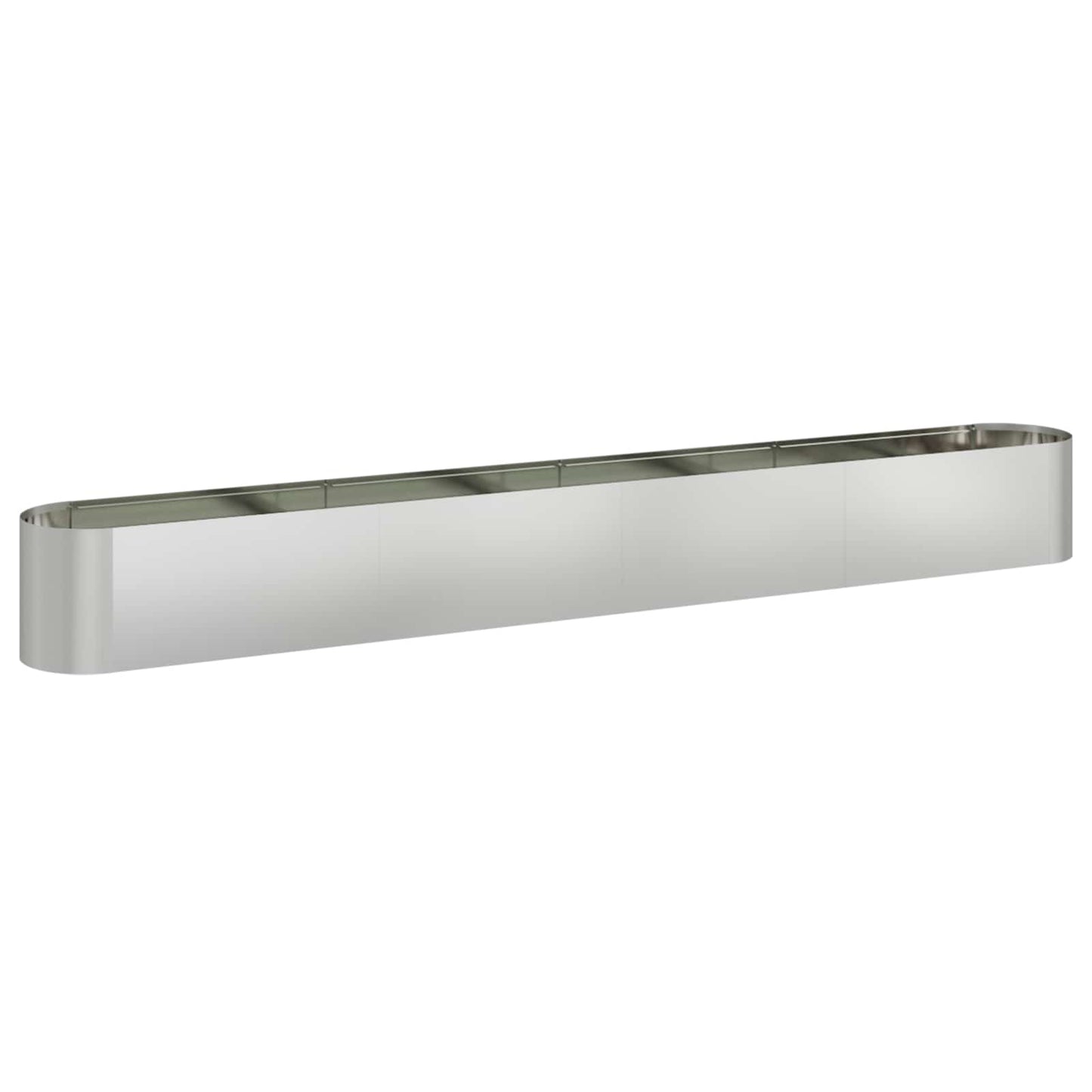 vidaXL Raised Garden Bed Galvanised Steel 360 x 40x 40 cm