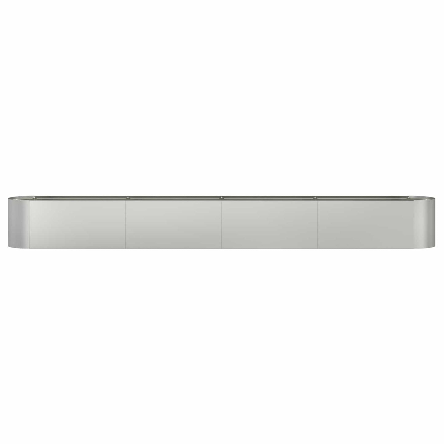 vidaXL Raised Garden Bed Galvanised Steel 360 x 40x 40 cm